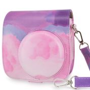 Fujifilm Instax mini 8/Mini 8 + çanta – füme kurt Fujifilm Instax mini 8/Mini 8 + çanta Cüzdan – Cute kuru kafa siyah