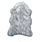 Giz Home 60x90 Kırçıllı Gri Alaska Peluş Post Halı
