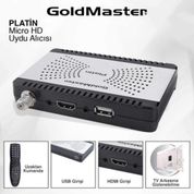 Goldmaster Micro HD-Platin Uydu Alıcı