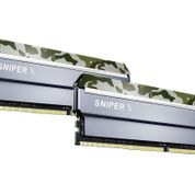 GSKILL SniperX Orman Kamuflaj 8GB DDR4 3200Mhz CL16 Ram