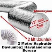 Günlüler Aspiratör 2 m Davlumbaz Borusu