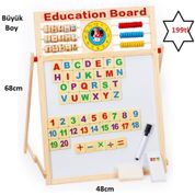 Hamaha Ahşap Eğitim Çocukları Matematik Öğrenme Oyuncak Bulmaca Büyük Boy Manyetik Yazı Tahtası