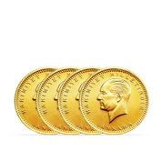 Harem Altın HRM3036 4 Adet Cumhuriyet Ata Lira Yeni Tarihli Altın
