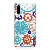 Huawei P30 Arka Kapak Saatler Desenli Uyumlu Silikon Kılıf