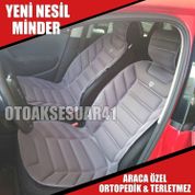 Hyundai Accent 2000/2006 koltuk minderi gri terletmez spor lüks ortopedik tuning modifiye