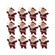 İamok Store 12'li Noel Baba Yılbaşı Süsü
