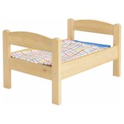 IKEA Duktıg Çam Desenli 52x36x30 cm Bebek Yatağı Seti