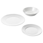 IKEA Samtıdıg Beyaz Yemek Takımı