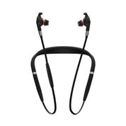 Jabra Evolve 75e UC kabellose In-Ear-Kopfhörer Neckband Bluetooth für PC/Laptop/Tablet/Smartphone mit ANC, Sprachassistent für Siri/Google Now, Unified Communications optimiert