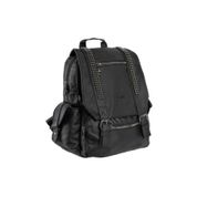 Just Polo JP1797 Siyah Yıkanmış Deri Kadın Sırt Çantası