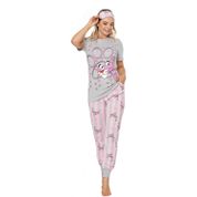 Justın 3412 Kırmızı Mickey Mouse Anne Kız Pijama Takımı