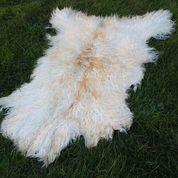 KEÇİ DERİSİ,ORGANİK TİFTİK POSTU,SIFIR ANGORA 135 X 90 OTURMA ODASINA,ARABA KOLTUĞUNA,SECCADE-ŞÖMİNE