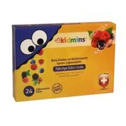 Kidmins Betaglukan ve Multivitamin Orman Meyveli Çiğnenebilir 24'lü Pastil