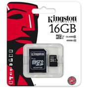 Kingston 16GB Class 10 Micro SDHC Hafıza Kartı