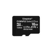 KINGSTON BLK M-SD 16GB SDCS2-16GB Kingston SDCS2 16GB microSDHC Canvas Select Plus 100R A1 C10 MicroSD Hafıza Kartı