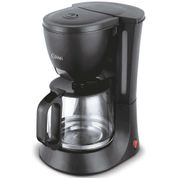 Kiwi KCM-7540 680 W 1250 ml Su Hazneli 10 Fincan Kapasiteli Filtre Kahvesi Makinesi Siyah
