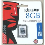 Kıngston 8Gb Micro Sd Class 4 Hafıza Kartı Sdc4-8G Kingston 8 Gb Microsdhc Class 4 Flash Memory Card Sdc4-8Gbet