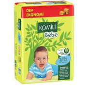 Komili Bebe No:3 Midi 54 Adet 4-9 kg Bebek Bezi