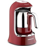 Korkmaz A860-03 Kahvekolik 400 W 400 ml Su Hazneli 4 Fincan Kapasiteli Filtre Kahve Makinesi Kırmızı