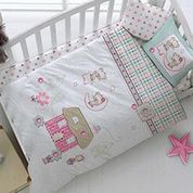 Kristal By Taç Sleepy Cats Turkuaz Bebek Uyku Seti