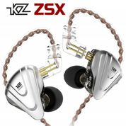 KZ ZSX Terminator 5BA+1DD 5 Dengeli Armatür ve 1 Dinamik Sürücü Hibrit, Mikrofonlu Kulakiçi Kulaklık