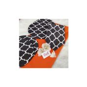 LAL TASARIM ÇEYİZ SPL101 Desenli 4 Lü Supla Runner Set