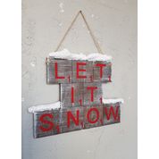 Lamoneta Let it Snow Scrabble Duvar Aksesuarı