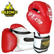 Leon Blade Training 4 Oz Kırmızı Çocuk Boks ve Kick Boks Eldiveni