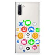 Lopard 534382 Samsung Galaxy Note 10 Akıllı Saat Desenli Arka Kapak Korumalı Silikon Cep Telefonu Kılıf