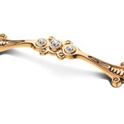 Lüks Salkım Altın Çekmece Dolap Kulpları Mobilya Kulp 160 Mm.