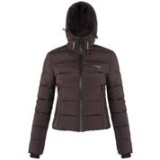Lumberjack Apreski Coat Siyah Kadın Mont