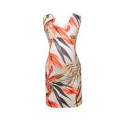 LuvmaBelly 5504 Maternity Çiçekli Lohusa Emzirme Elbise