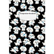 Maltese Dog Composition Notebook: Maltese Dog Lovers Blank Lined Notebook for Men, Women, Girls, and Kids