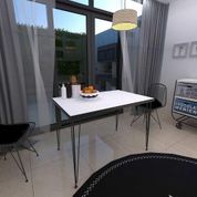 Mars Mobilya Selanik Tel Ayaklı Mutfak Masası