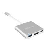 Mcstorey USB-C 3.1 HDMI USB 3.0 Thunderbolt 3 Yeni MacBook Pro A1708 A1706 A1707 A1534 A1819 A1990 Kablo Dönüştürücü Aparat
