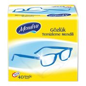 Mendiva 40'lı Gözlük Temizleme Mendili