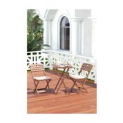 Meya Dekor MEYABİST201M Katlanır 2 Sandalye 1 Masa Balkon - Bahçe - Mutfak 3'lü Bistro Set