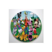 Meyuhome DV00265 Mickey Mouse Tasarımlı 29 cm Ahşap Duvar Saati