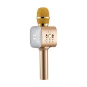 MF Product Acoustic 0254 Gold Karaoke Mikrofon