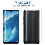 Microcase Huawei Honor 8X Max Full Ön Arka Kaplama TPU Soft Koruma Filmi