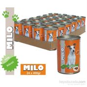Milo 24'lü 400 gr Biftekli Kedi Konservesi