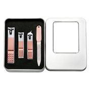 Minkissy 1 set paslanmaz çelik tırnak makası seti, kapak, tırnak törpüsü, manikür aleti, yetişkinler için