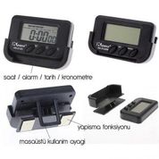 Modacar 422166 Mini Dijital Saat Tarih Kronometre Göstergesi