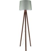 Modelight Deko Tripod Ceviz Yeşil Lambader