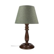 Modelight Piyon Kahve Ayak Yeşil Şapka Abajur