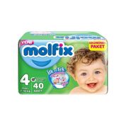 Molfix 4 Numara 40'lı Bebek Bezi