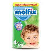 Molfix Mega Fırsat No:4 Maxi 120'li Bebek Bezi