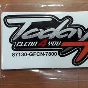 Motospartan Honda Today Sticker Yazı
