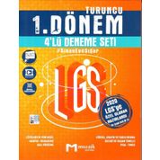 Mozaik Yayınları LGS 1. Dönem Turuncu Dörtlü Deneme Seti