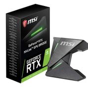 MSI GG GEFORCE RTX NVLİNK GPU BRIDGE 3-SLOT GEFORCE RTX 2080-2080 Tİ İÇİN 3 YUVALI RGB LED MYSTİC LİGHT NVLİNK (SLI) KÖPRÜSÜ